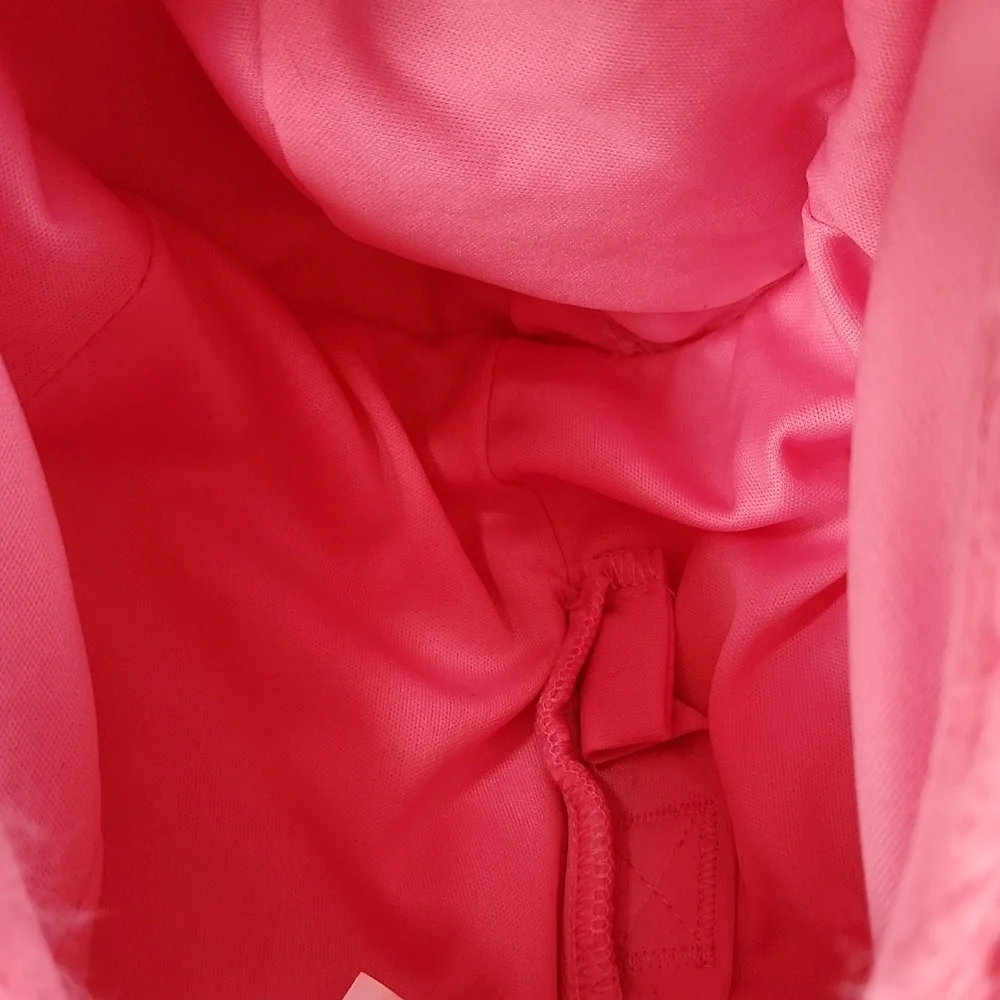 Pink Fuzzy Pig Hoodie, size 6-12 months